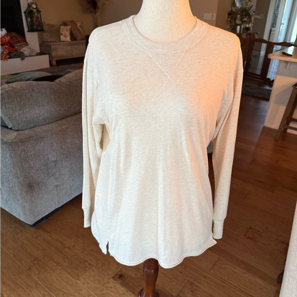 Aerie Grey Long Sleeve Women's Top Incredibly Soft NWT
